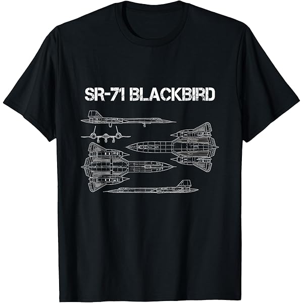 Amazon.com: SR-71 Blackbird T-Shirt T-Shirt : Clothing